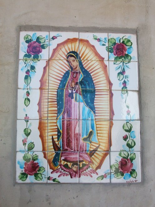 Tile at San Miguel Mission